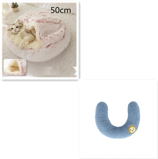 Winter Bed Round Plush Warm