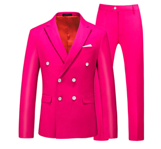 Men 2 Pcs Slim Fit Casual Tuxedo