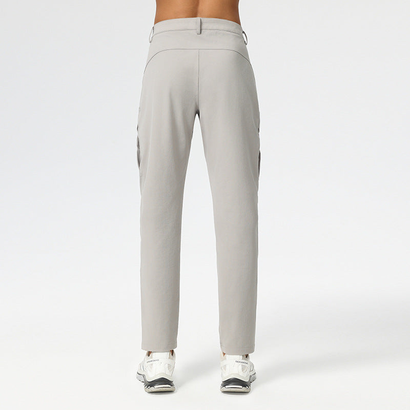 Straight Multi-pocket Cargo Pants Men