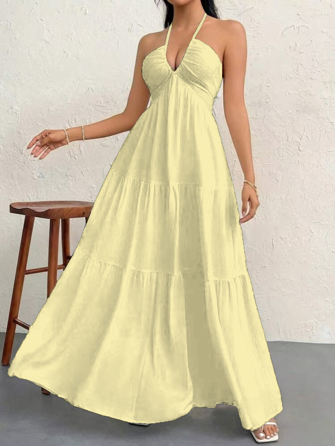 Backless Dress Women's Dress