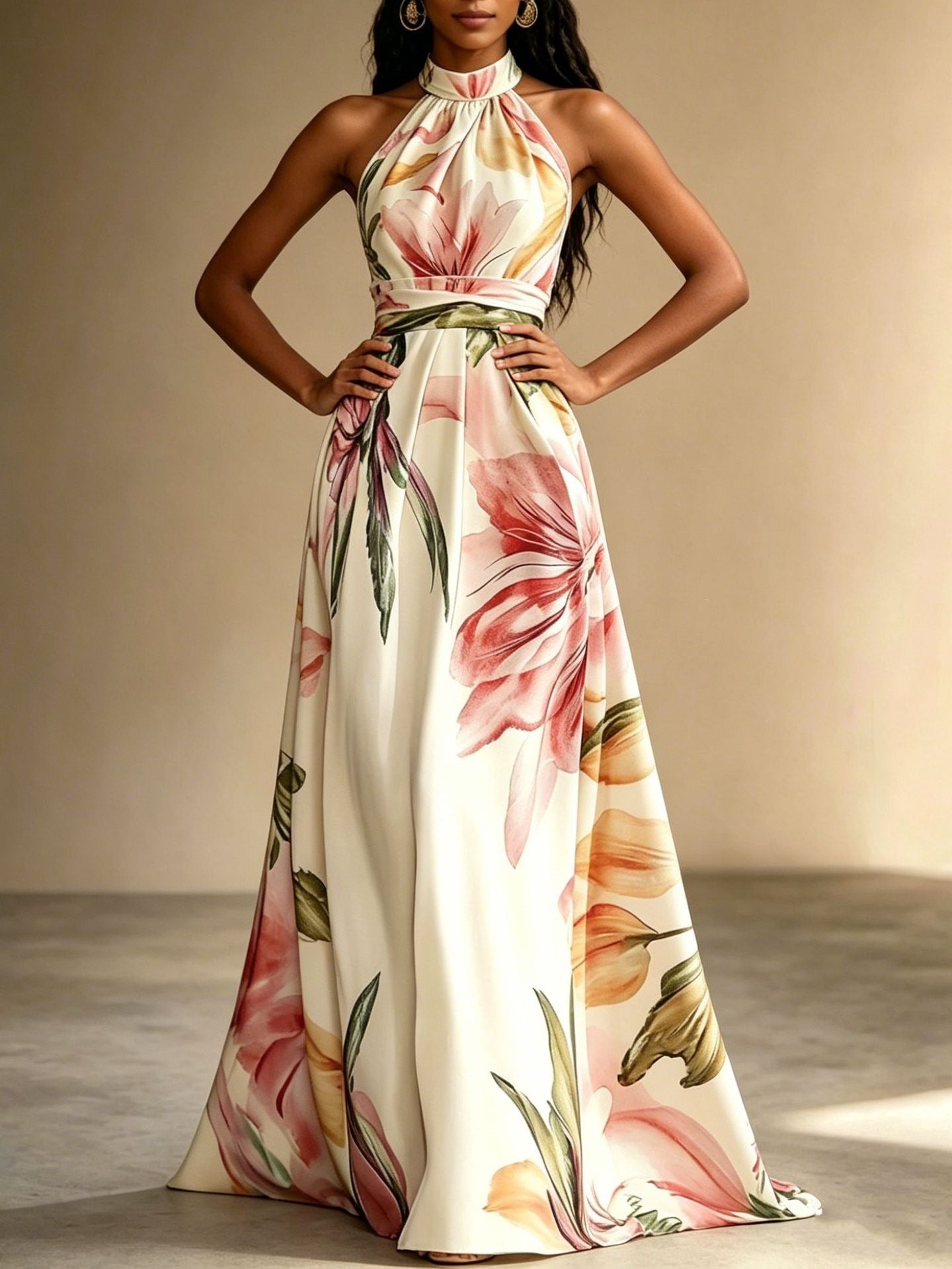 Elegant Slimming Dress Women