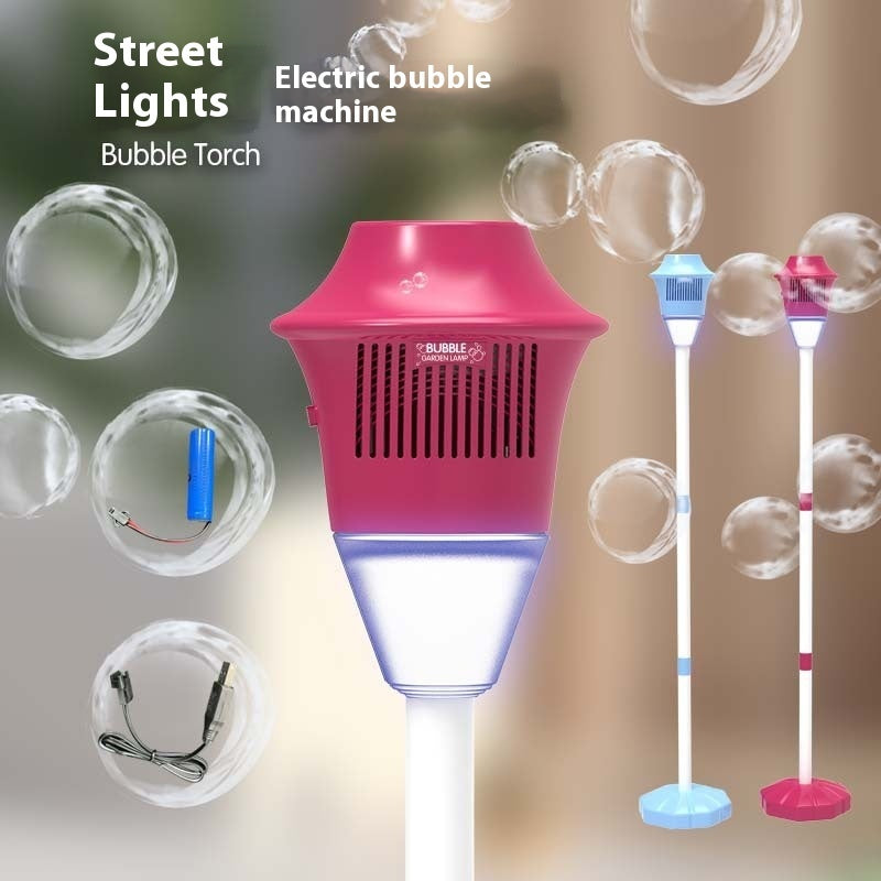 Lamp Soap Bubbles Machine