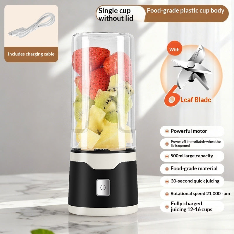 USB Juicer Cup Double Cup Handheld