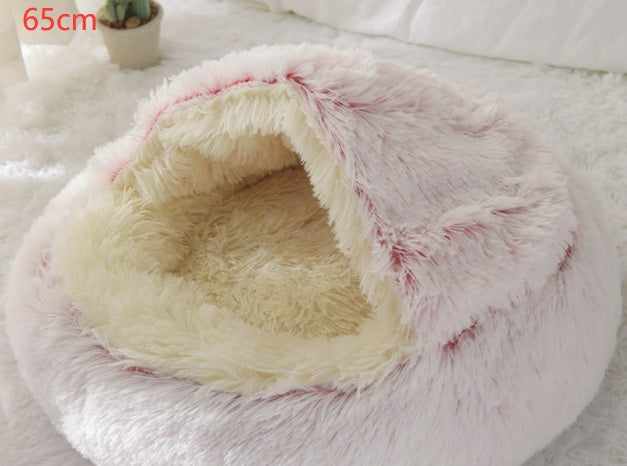 Winter Bed Round Plush Warm