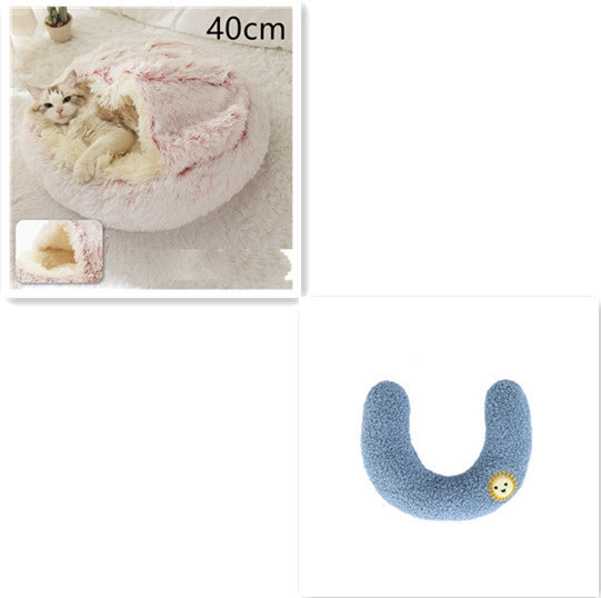 Winter Bed Round Plush Warm
