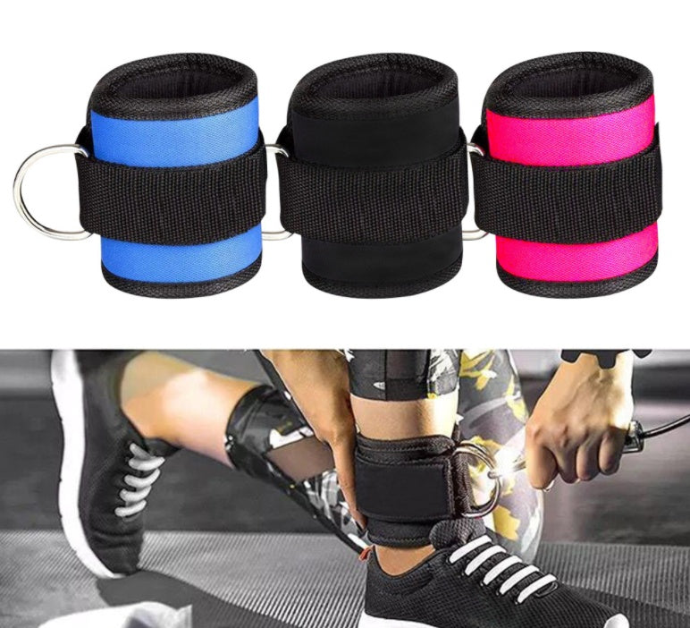 Leg Ankle Cuffs Power Weight Lifting