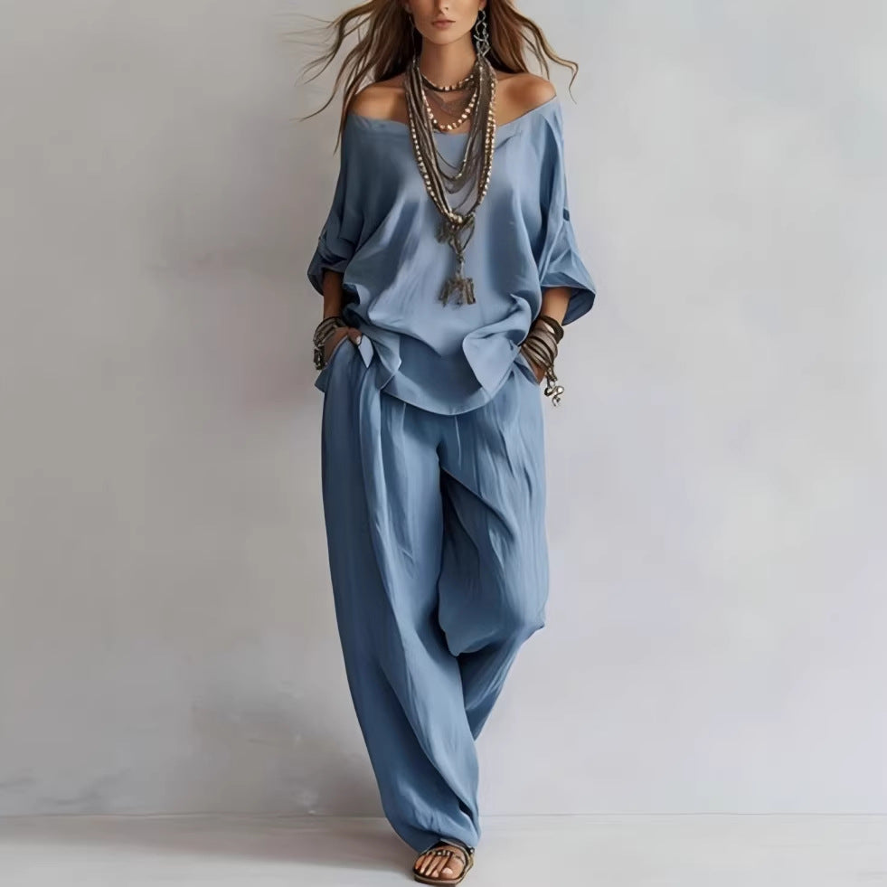 Off-shoulder Suits Women