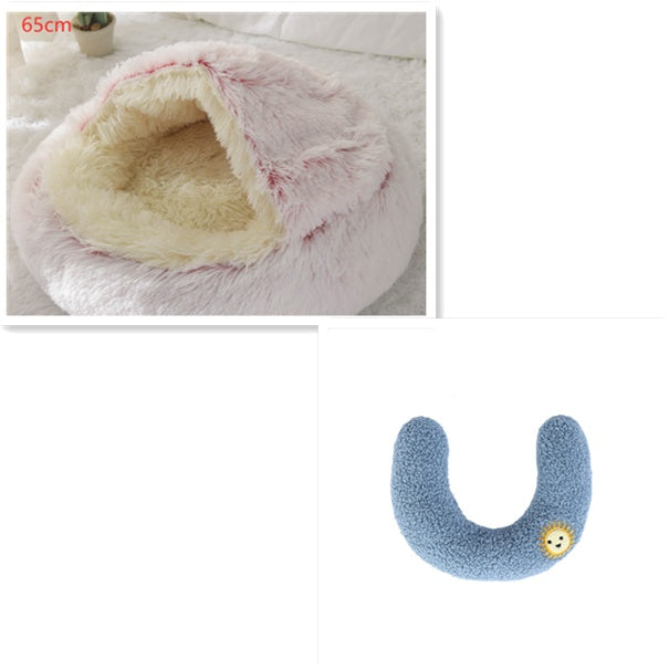 Winter Bed Round Plush Warm