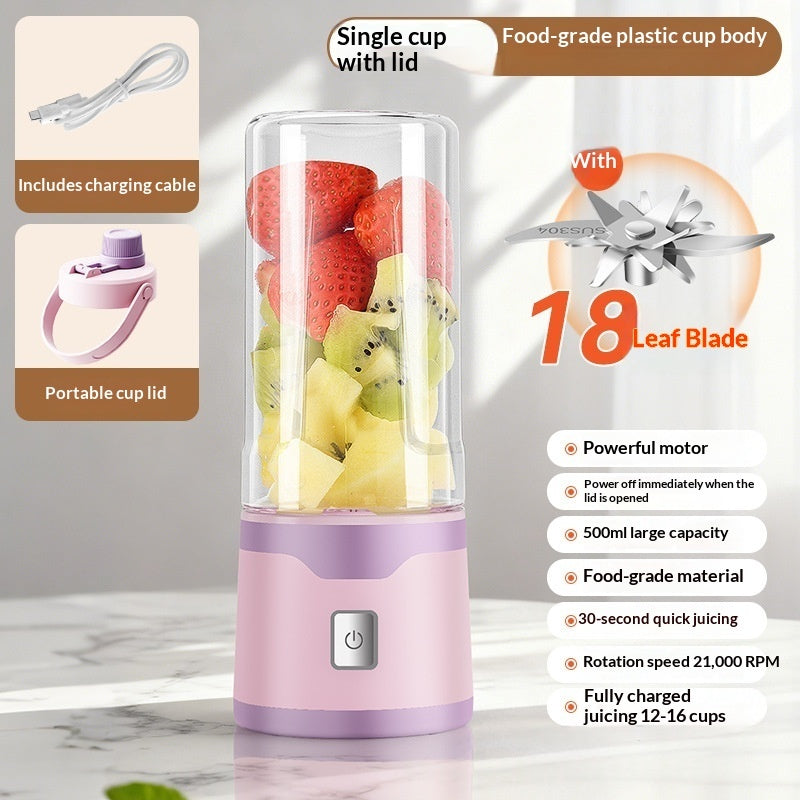 USB Juicer Cup Double Cup Handheld