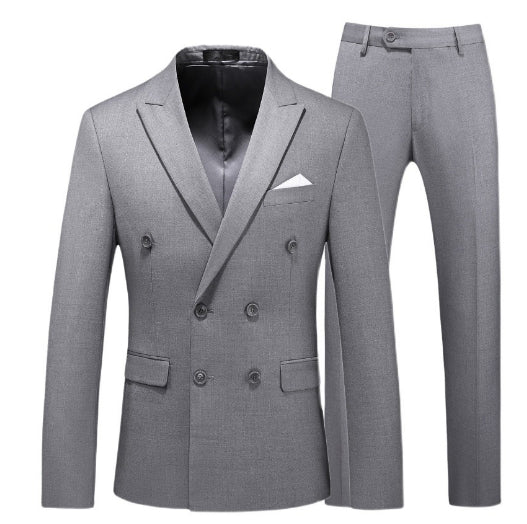 Men 2 Pcs Slim Fit Casual Tuxedo