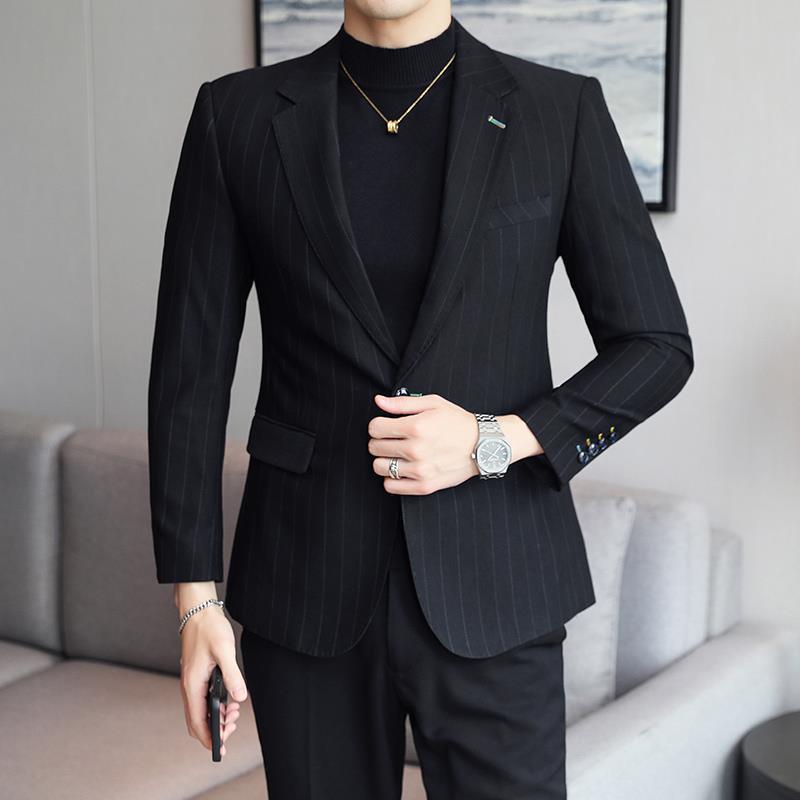 P Size Leisure Suits Men Coat Top