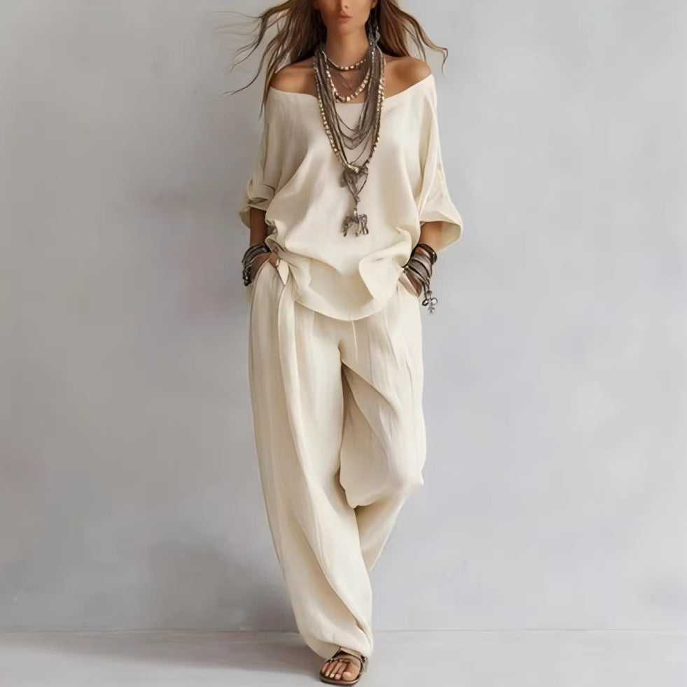 Off-shoulder Suits Women