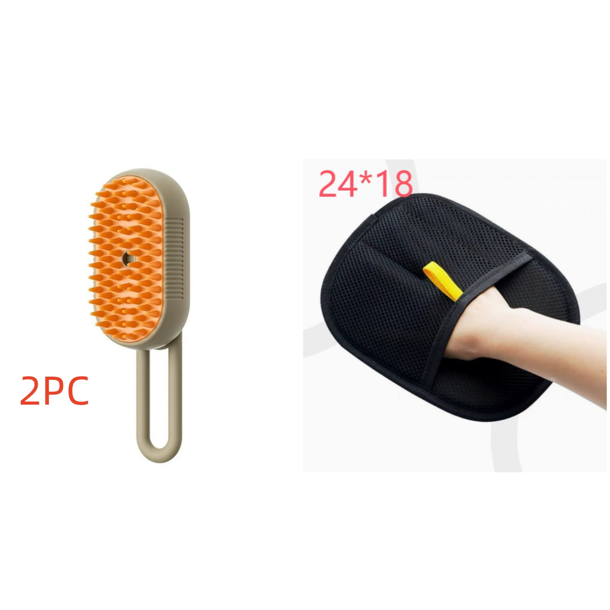 Cat & Dog Steam Brush 3 In 1