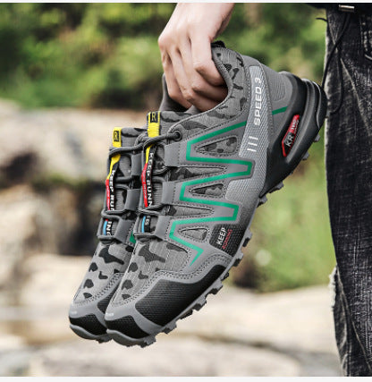 Men Hiking Shoes Climbing Safety Toe