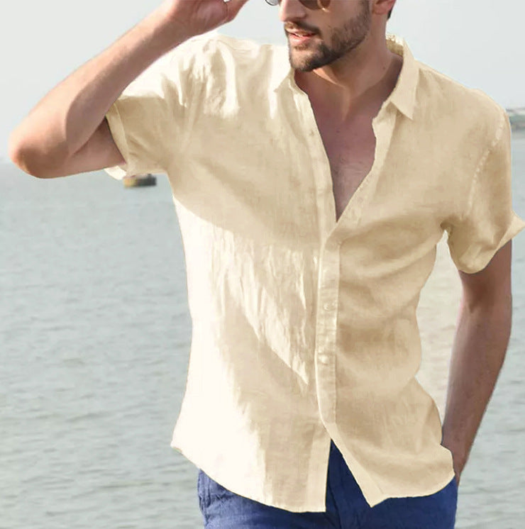 Summer Short-sleeved Tops Men