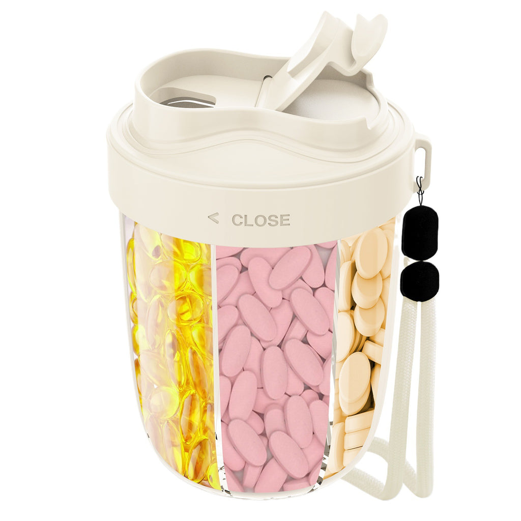 Dispenser With 7 Different Vitamins