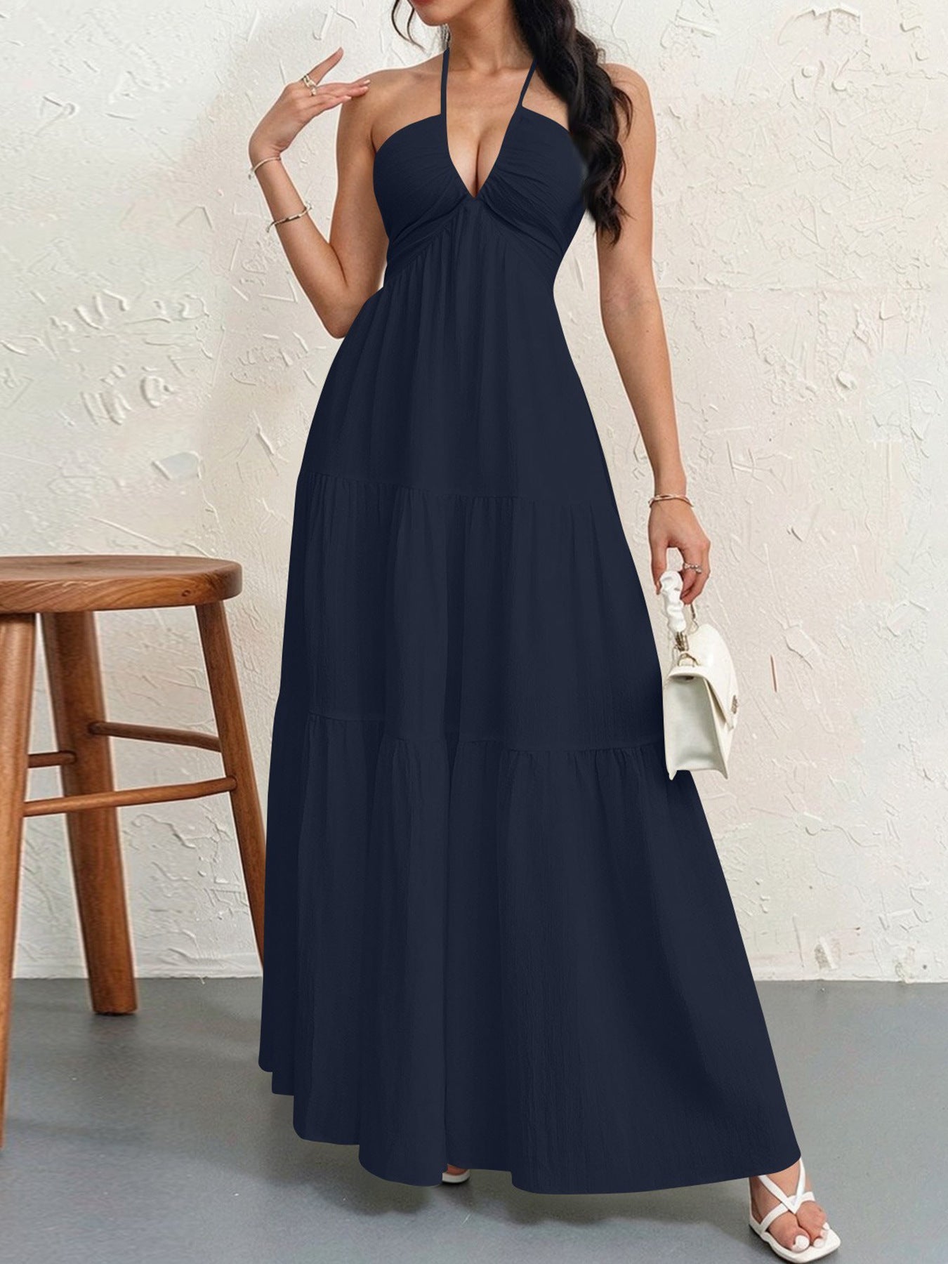 Backless Dress Women's Dress