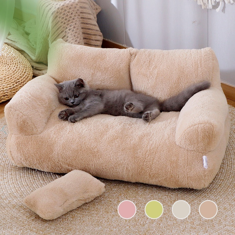 Luxury Cat or dog Bed Sofa Warm
