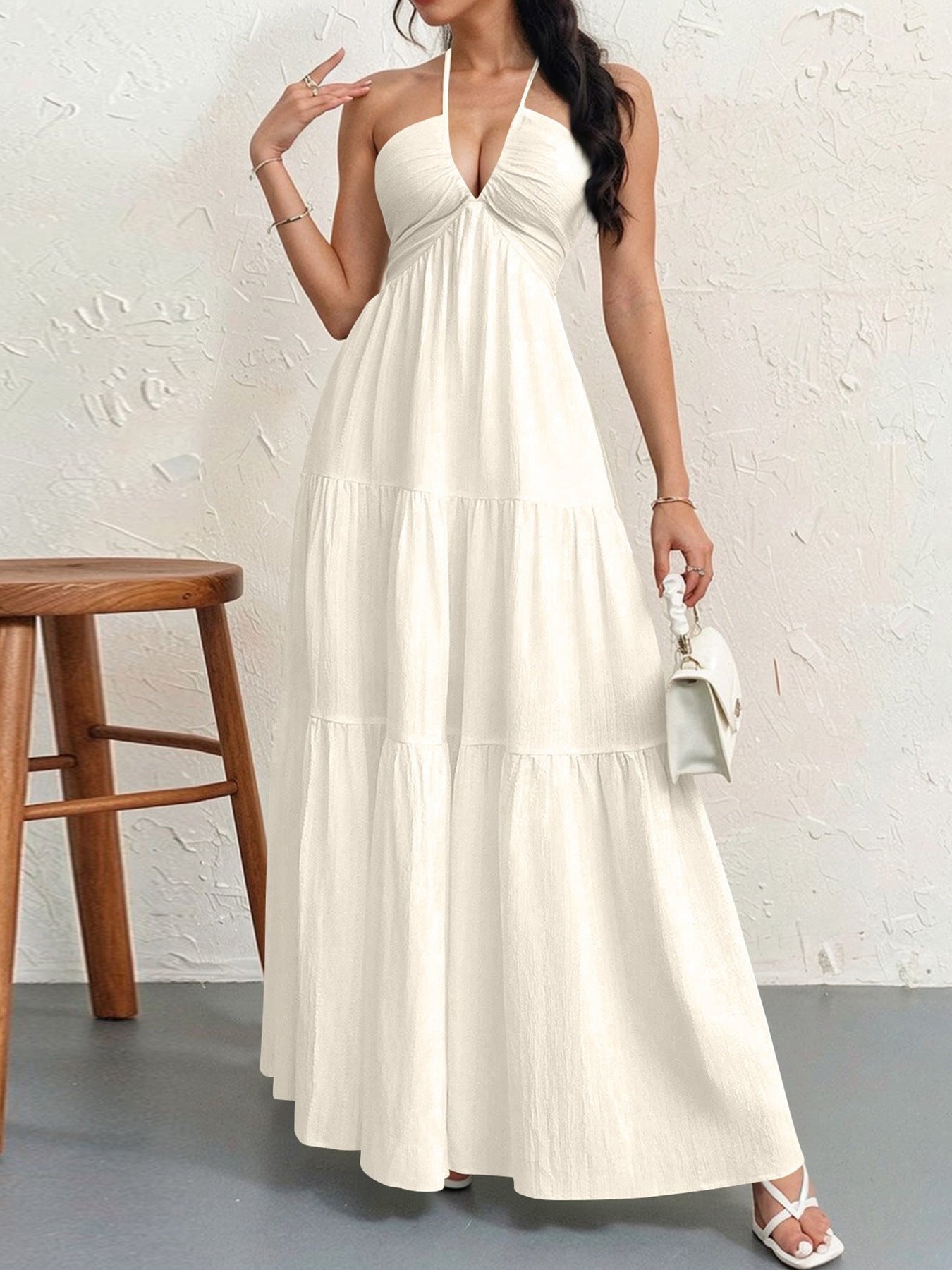 Backless Dress Women's Dress