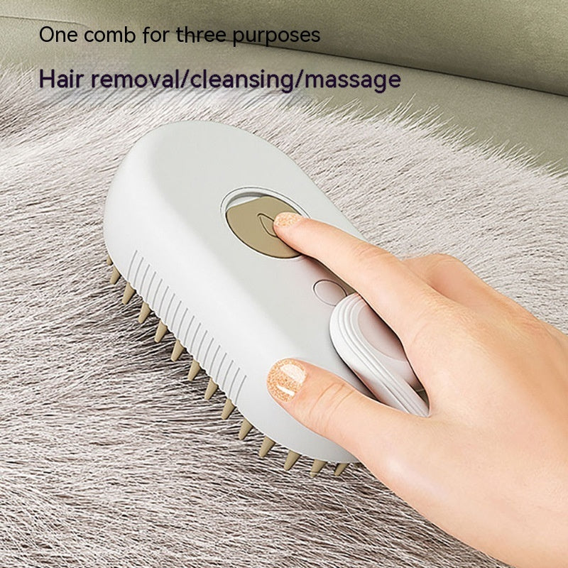 Cat & Dog Steam Brush 3 In 1