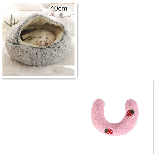 Winter Bed Round Plush Warm