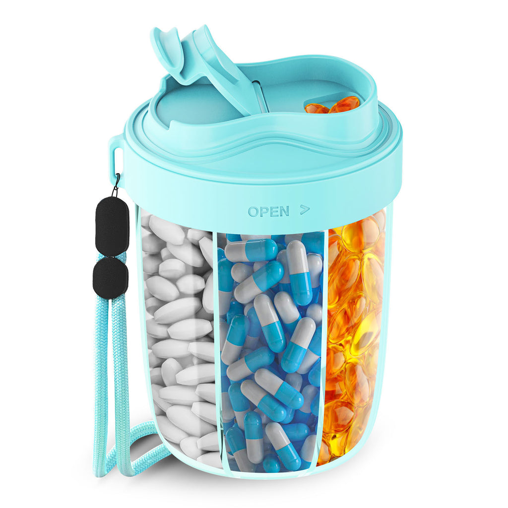 Dispenser With 7 Different Vitamins