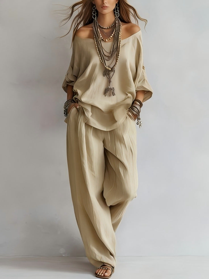 Off-shoulder Suits Women