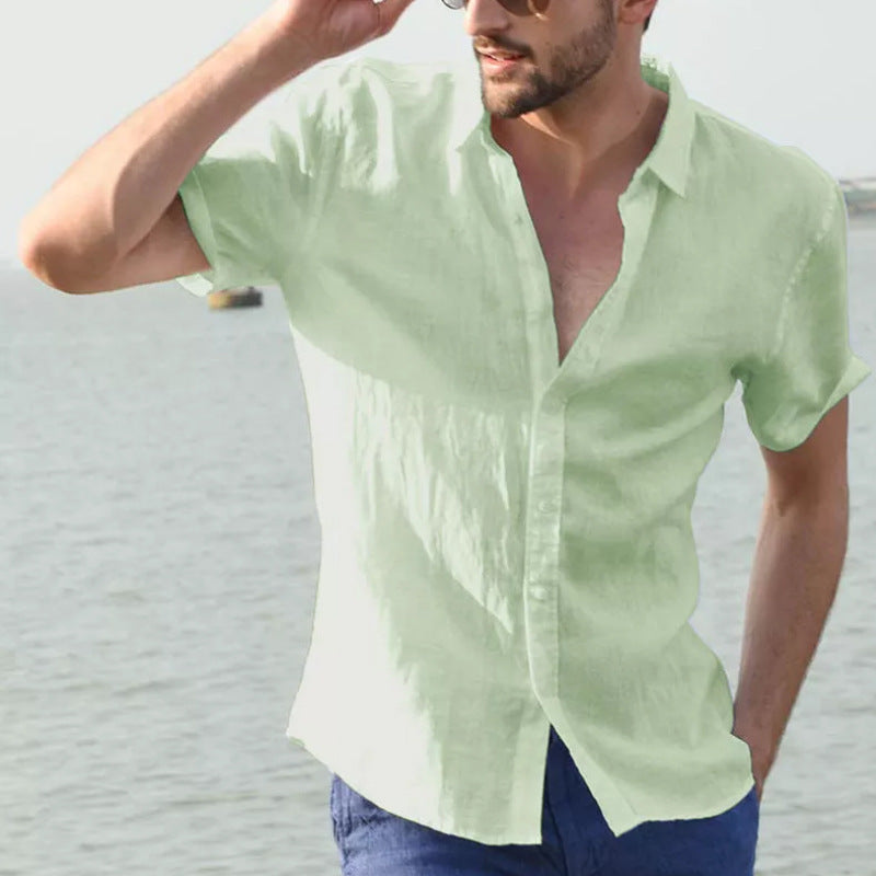 Summer Short-sleeved Tops Men