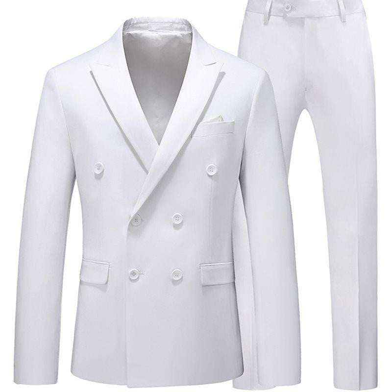 Men 2 Pcs Slim Fit Casual Tuxedo