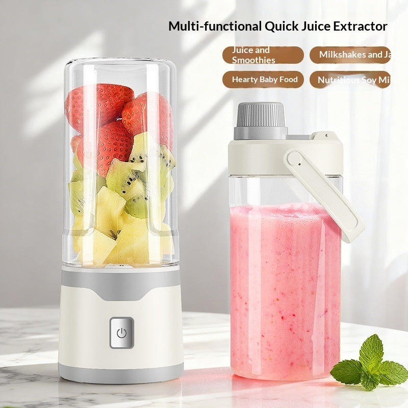 USB Juicer Cup Double Cup Handheld