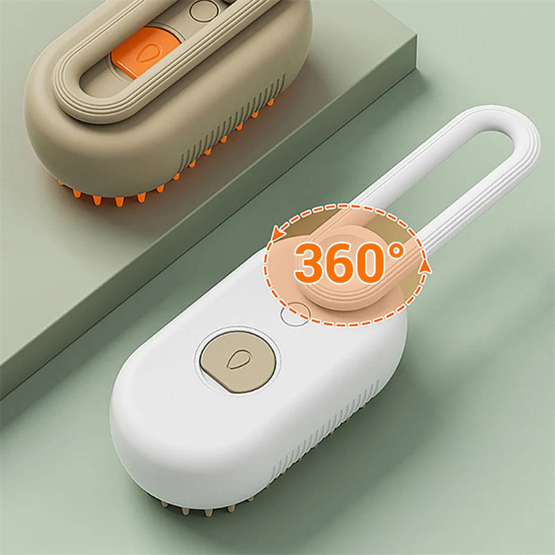 Cat & Dog Steam Brush 3 In 1
