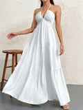 Backless Dress Women's Dress