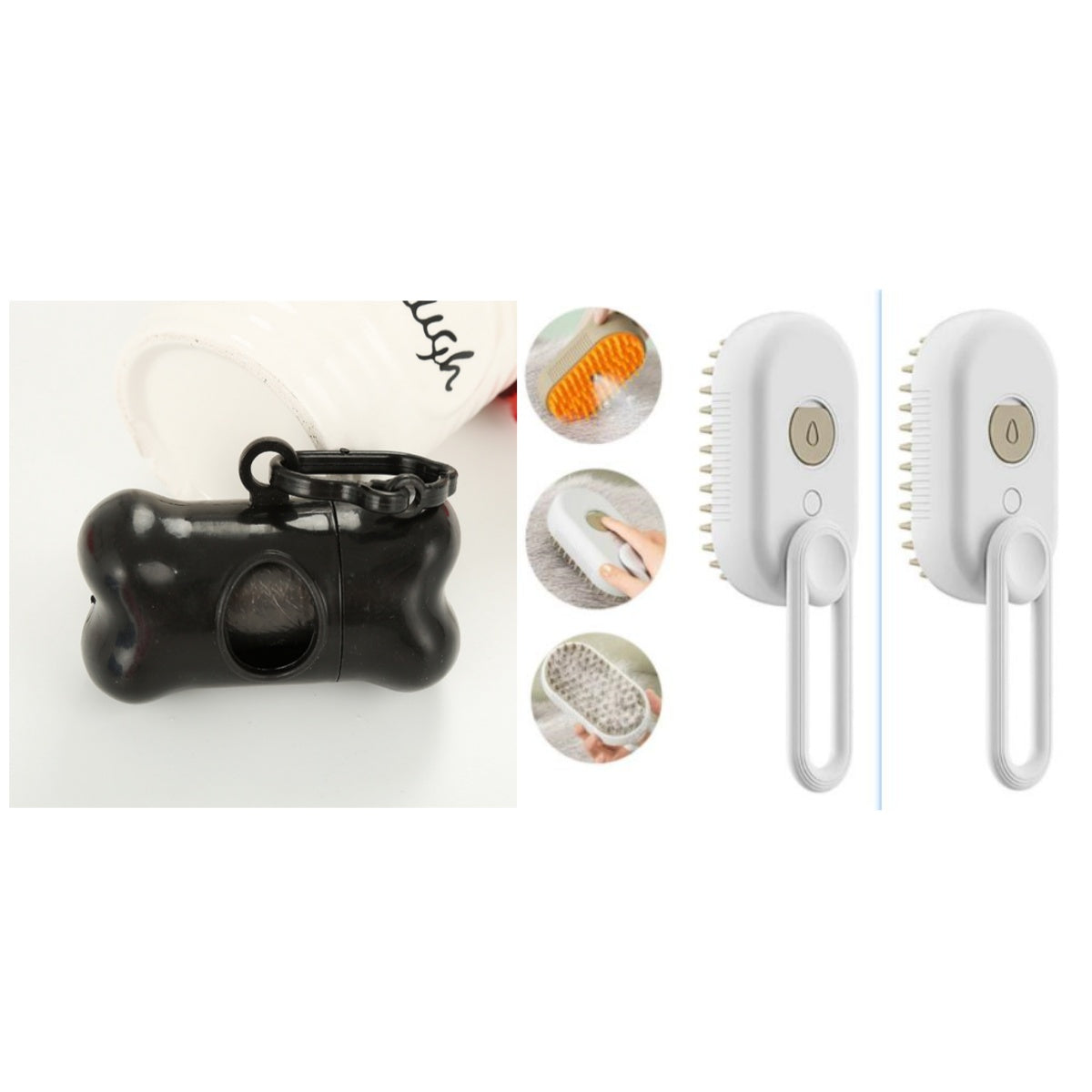 Cat & Dog Steam Brush 3 In 1
