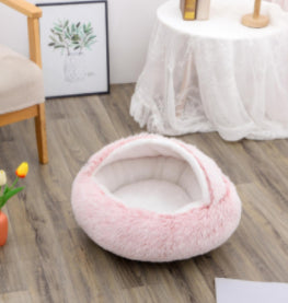 Winter Bed Round Plush Warm