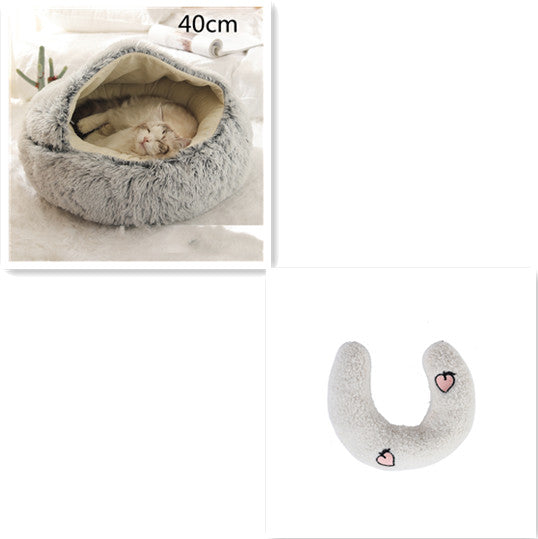 Winter Bed Round Plush Warm