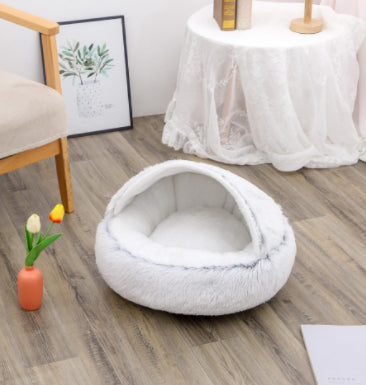 Winter Bed Round Plush Warm