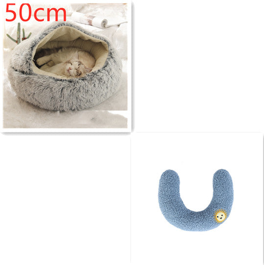 Winter Bed Round Plush Warm