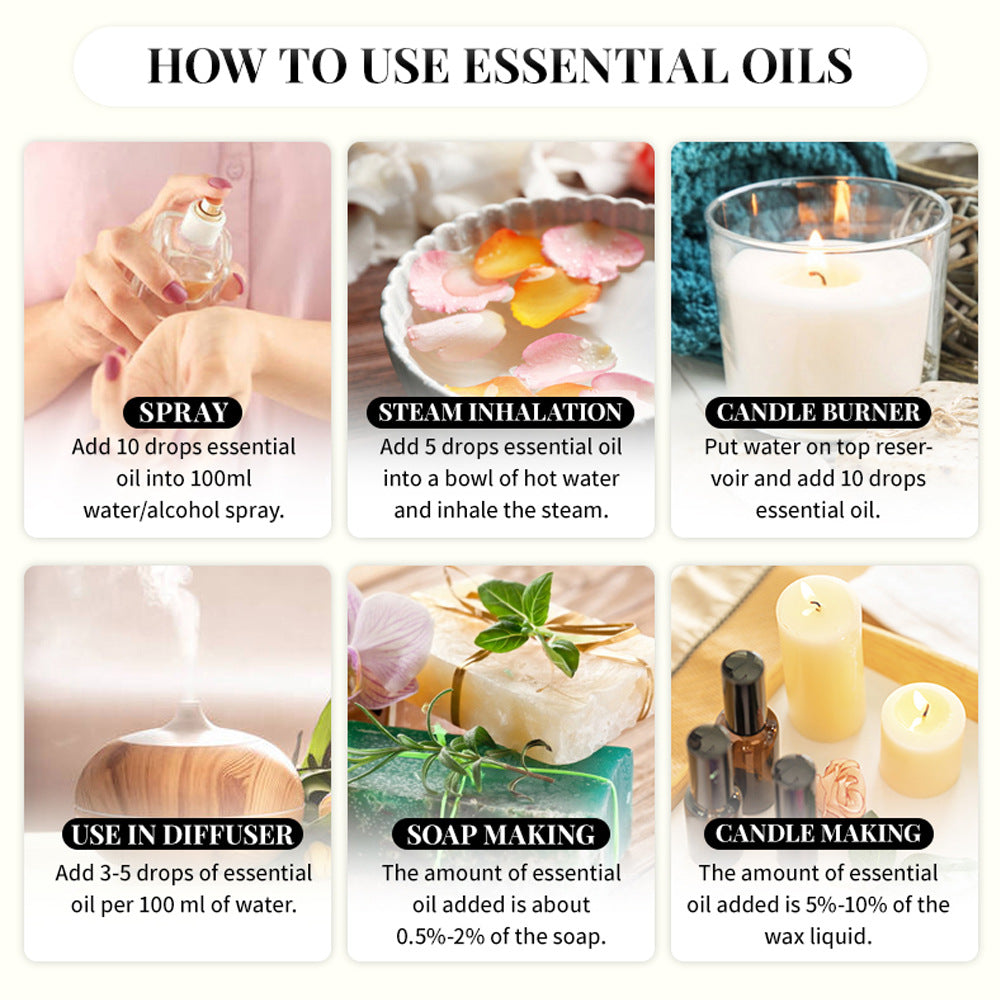 Sleep Relaxing Anxiety Essential Oils