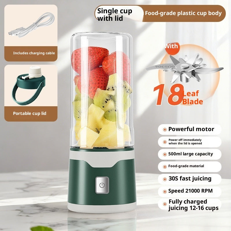 USB Juicer Cup Double Cup Handheld