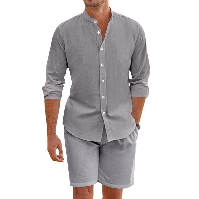 Short Shirt Suit Beach Clothing