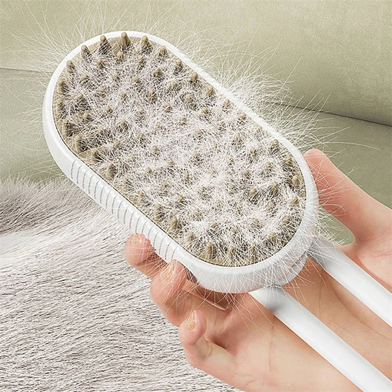 Cat & Dog Steam Brush 3 In 1