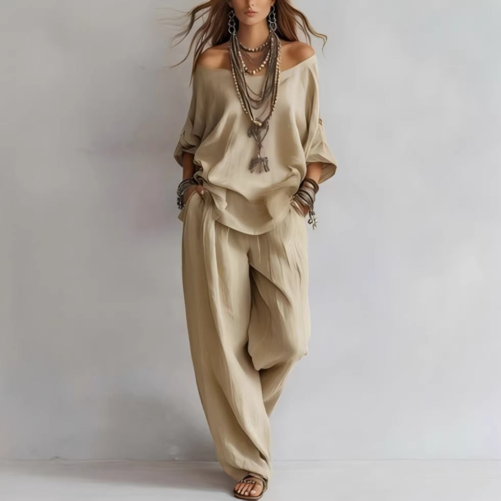Off-shoulder Suits Women