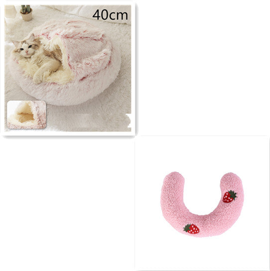 Winter Bed Round Plush Warm