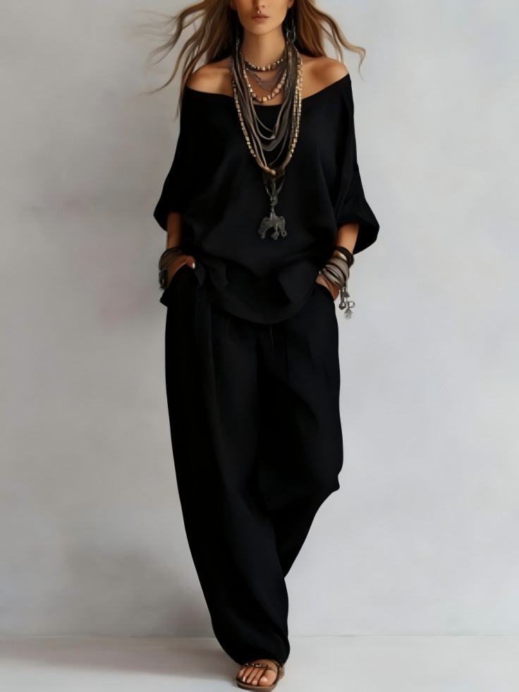 Off-shoulder Suits Women