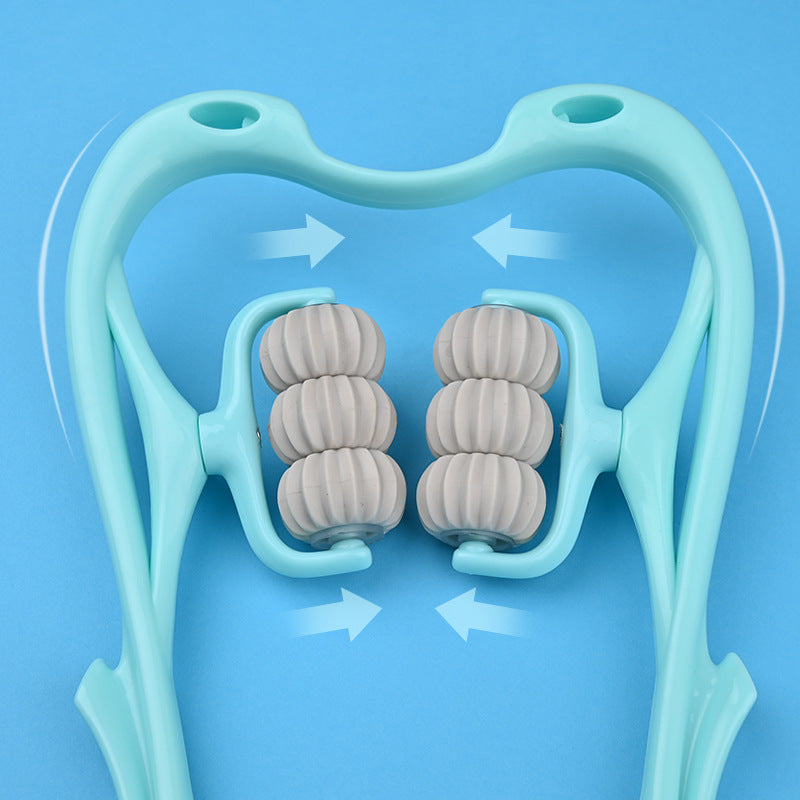Six-wheel Neck Massage Roller