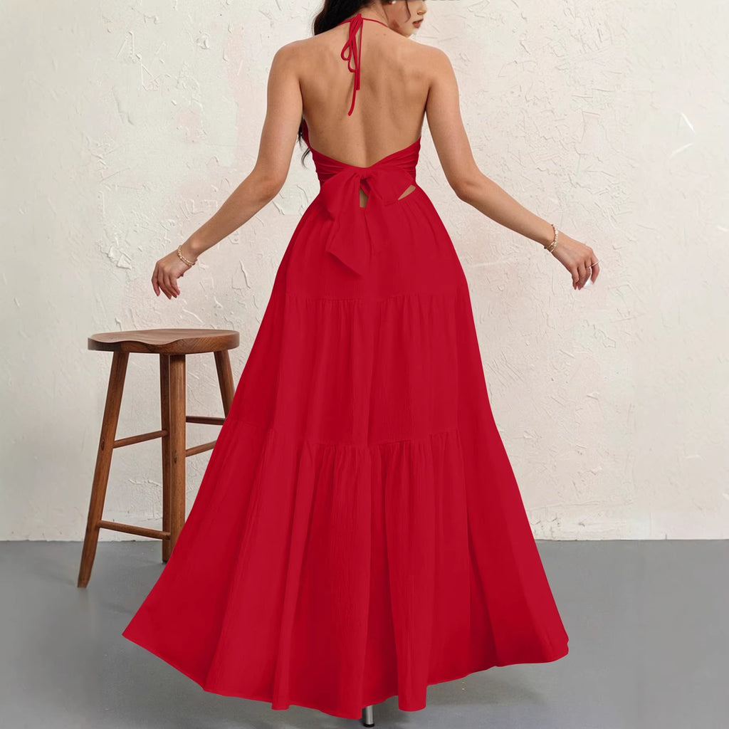 Backless Dress Women's Dress